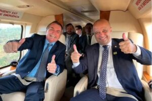 O presidente Jair Bolsonaro (PL) confirmou o deputado federal Major Vitor Hugo (PL) como seu pré-candidato ao Governo de Goiás. (Foto: reprodução/instagram)