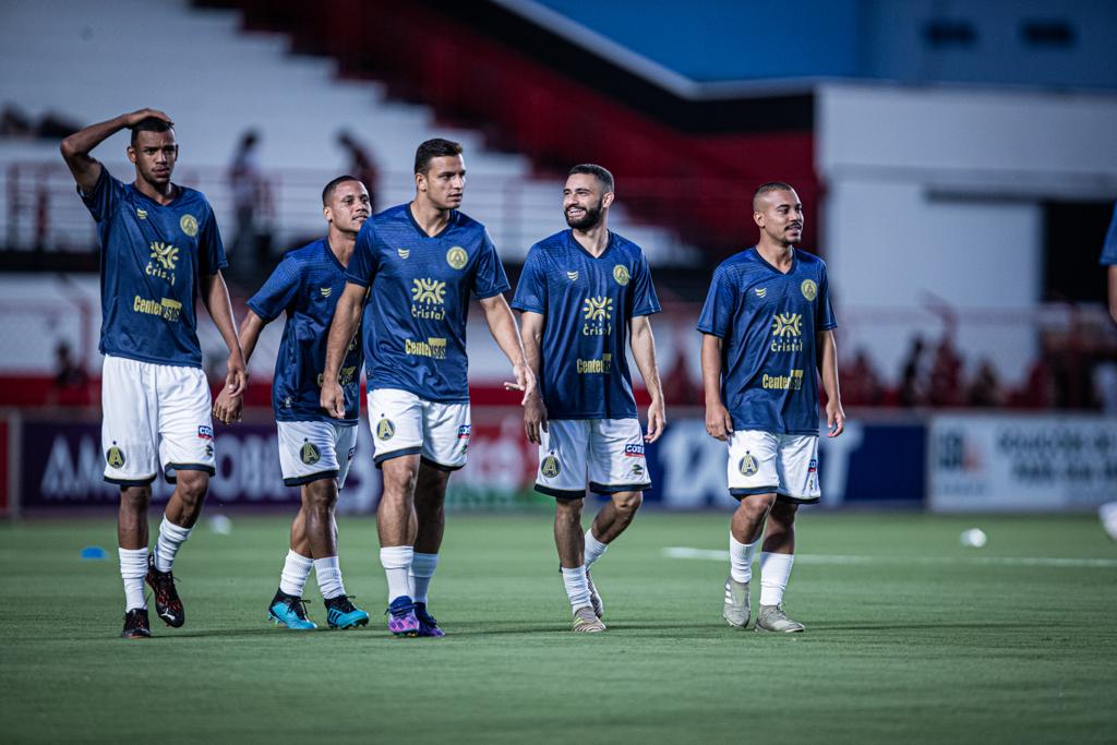 Elenco da Aparecidense no Antônio Accioly