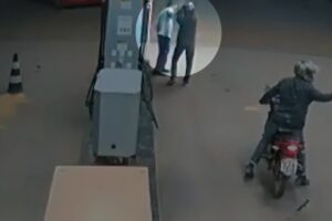 Frentista baleado na cabeça sai andando em busca de socorro, em Planaltina (GO)