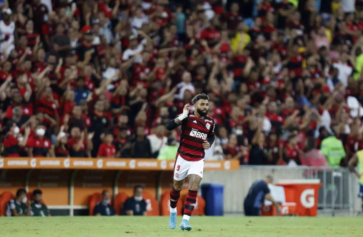 Gabriel Barbosa no Maracanã