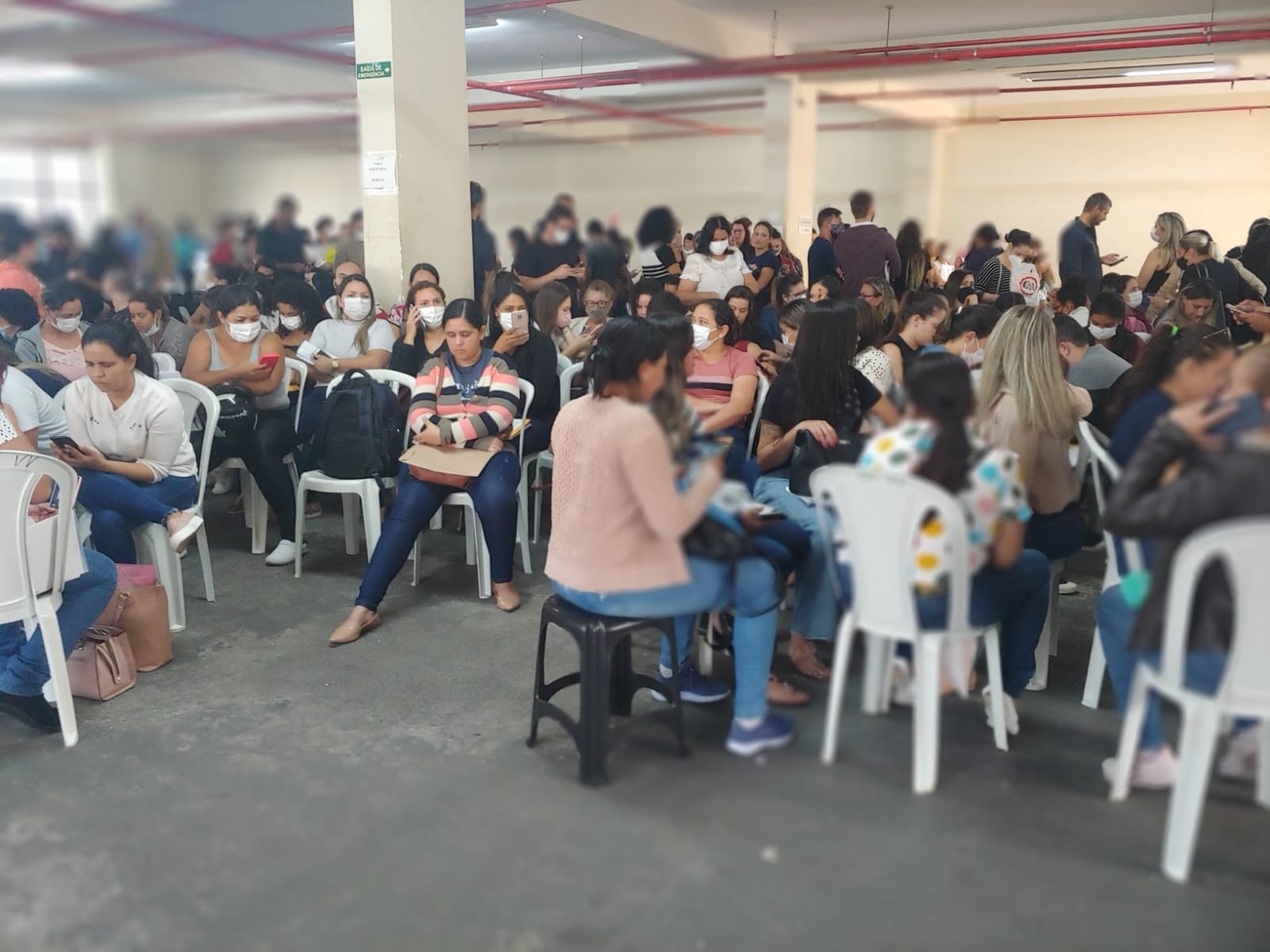 Candidatos a esperas de atendimento para credenciamento da saúde