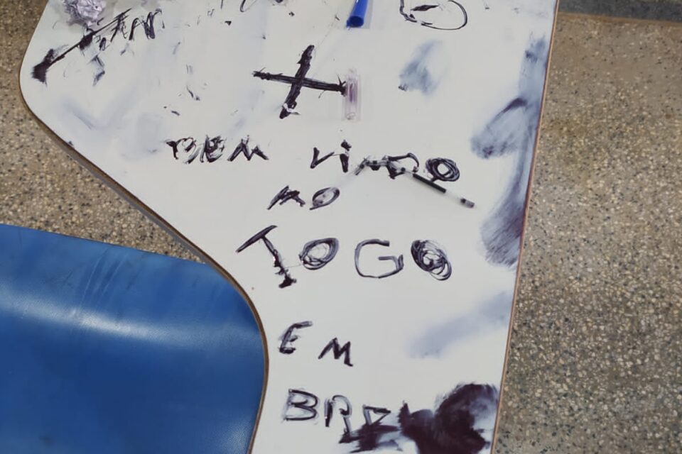 Estudante é preso suspeito de planejar atentado terrorista em universidade de Jataí (Foto: Polícia Federal)