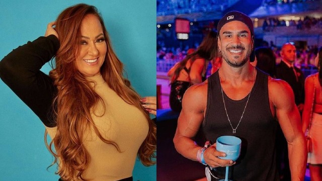 Mãe de Neymar, Nadine Gonçalves vive affair com muso fitness que conheceu na Sapucaí
