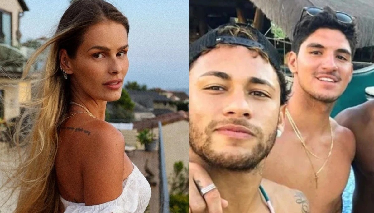 Medina Yasmin Brunet Neymar Notícia apontava a modelo como pivô do fim da amizade do jogador e Gabriel Medina. Yasmin Brunet boatos de ficada com Neymar