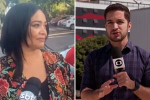 A empresária Cácia Attias, mãe do jornalista da TV Globo que foi esfaqueado no DF, disse que sonhou com anjo ferido dois dias antes do crime. (Foto: reprodução)