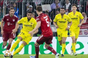 Jogo entre Villarreal e Bayern de Munique