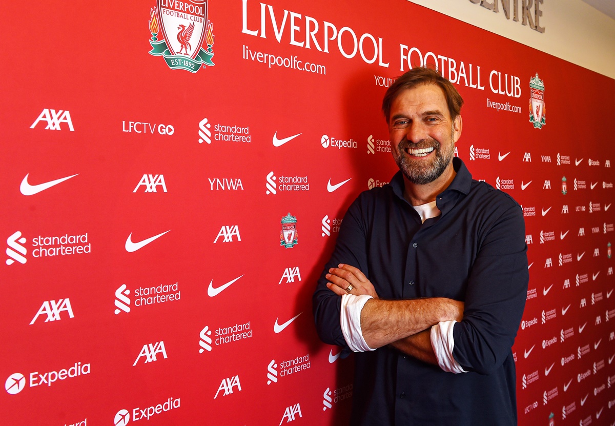 Klopp chegou ao Liverpool em 2015 e soma 5 títulos com a equipe inglesa