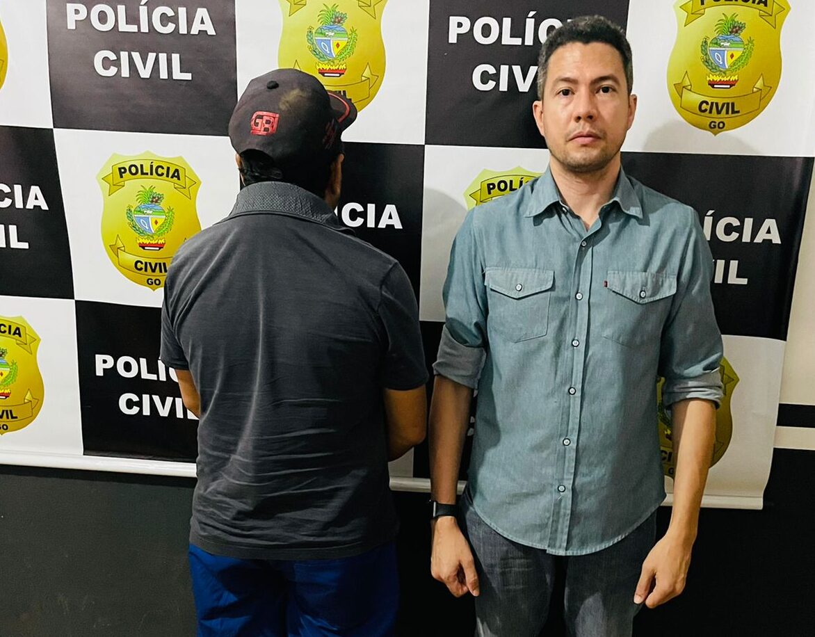 Policiais salvam cães do abandono e prendem dono por maus-tratos, em Iporá (GO) (Foto: Polícia Civil)