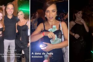 Rafa Kalimann distribui dinheiro e dança funk com Ana Clara e equipe do BBB 22