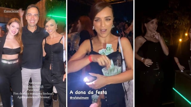 Rafa Kalimann distribui dinheiro e dança funk com Ana Clara e equipe do BBB 22