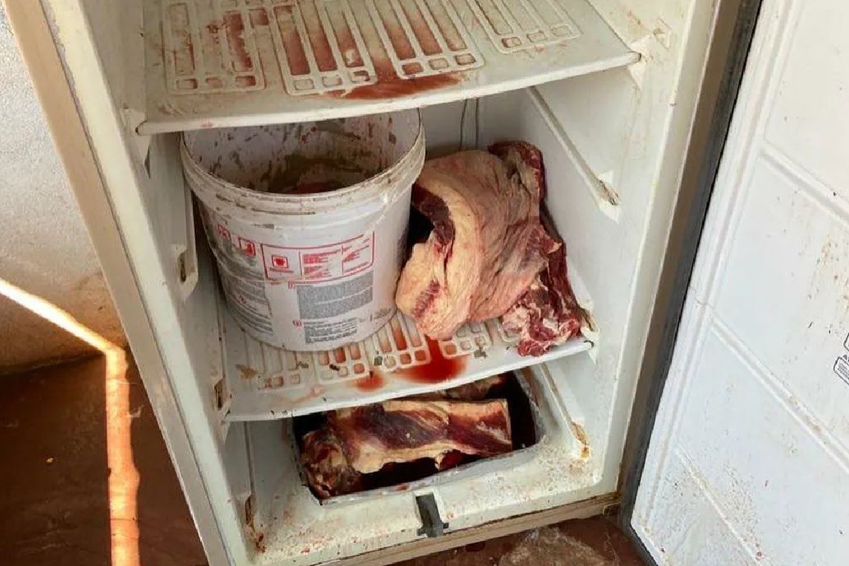 Propriedades rurais usadas para abater os animais (bovinos e suínos) de maneira irregular (Foto: Divulgação – PC)