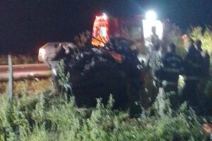 Colisão aconteceu na noite de domingo (3) | Foto: Reprodução