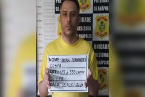 Thiago Fernandes Costa já respondeu por ameaça e suborno e cumpria pena por roubo (Foto: Reprodução)