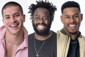 Confira quem torce por Arthur, Douglas Silva e Paulo André. BBB 22: Xuxa, Neymar e mais famosos declaram torcidas na final