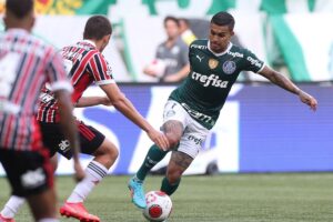 Dudu na final do Paulistão entre Palmeiras e São Paulo