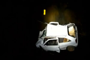 Motorista morre após carro cair de ponte em distrito de Catalão