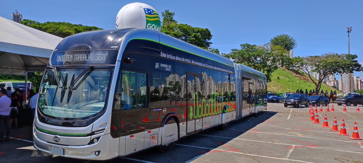 O Ministério Público (MPGO) recomendou à Metrobus a suspensão imediata do pregão eletrônico que visa locar 114 ônibus elétricos. (Foto: divulgação)