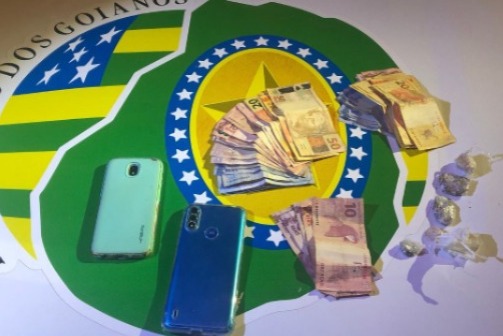 Apreendido por tráfico de drogas