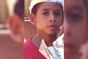 Márcio Alves, pai do menino Victor Henrique, que foi morto em Maurilândia, se diz ‘chocado’ com o crime ‘cruel’ cometido contra o filho. (Foto: reprodução)