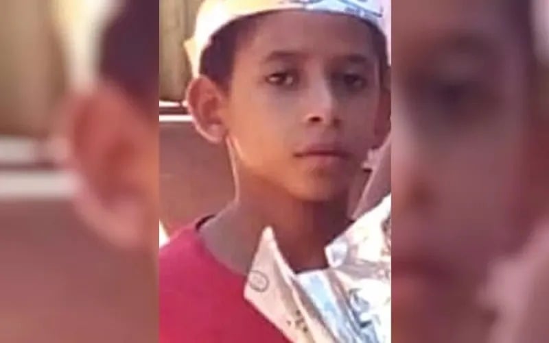 Márcio Alves, pai do menino Victor Henrique, que foi morto em Maurilândia, se diz ‘chocado’ com o crime ‘cruel’ cometido contra o filho. (Foto: reprodução)