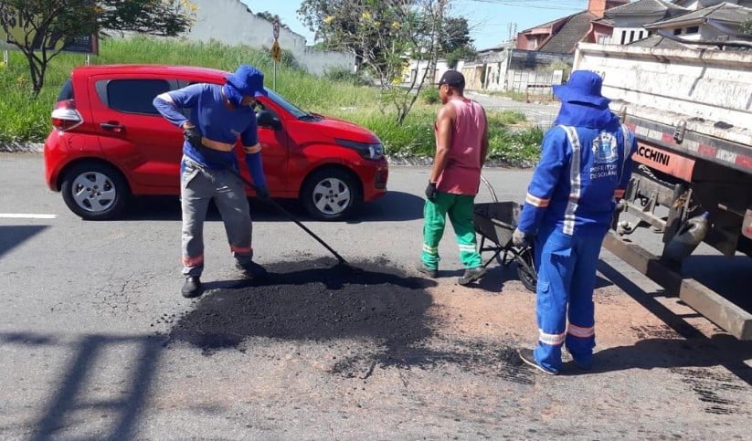 Prefeitura de Goiânia anuncia operação tapa-buracos em 53 bairros até domingo (10) (Foto: Divulgação)