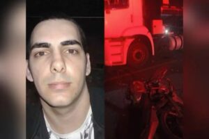 Motociclista morre ao bater de frente com carreta na GO-139, em Caldas Novas (GO)