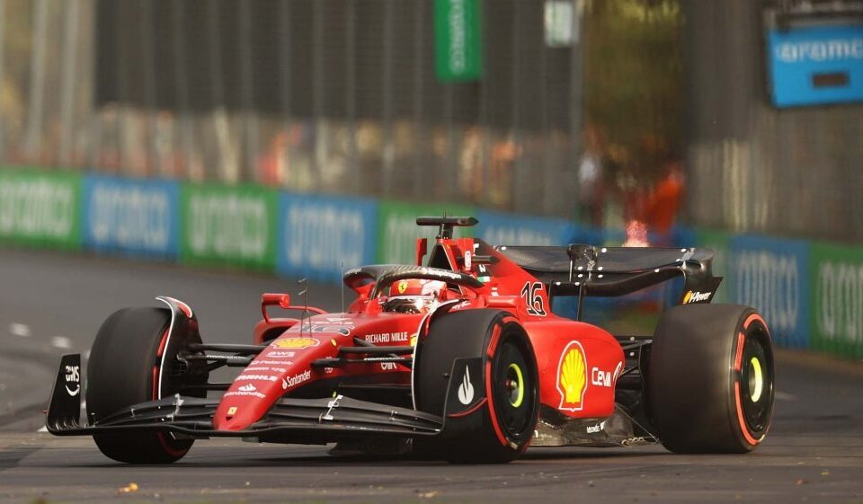 Carro do Charles Leclerc na Austrália