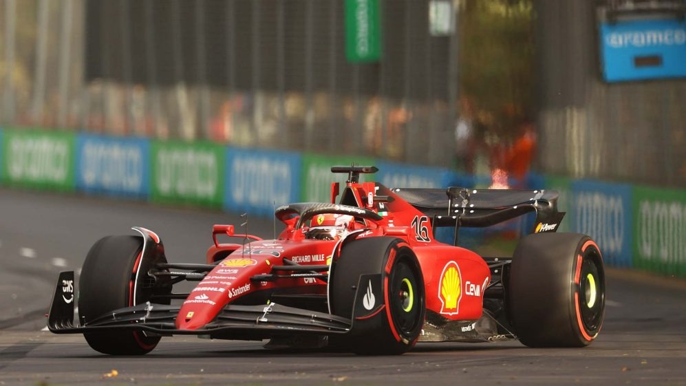 Carro do Charles Leclerc na Austrália