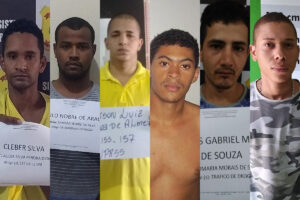 Seis detentos conseguiram fugir do presídio de Santa Helena de Goiás, nesta terça-feira (26), através de um buraco perfurado na parede cela. De acordo com a Diretoria Geral de Administração Penitenciária (Dgap), a busca pelos foragidos está sendo realizada pela Polícia Penal e forças coirmãs de Goiás.