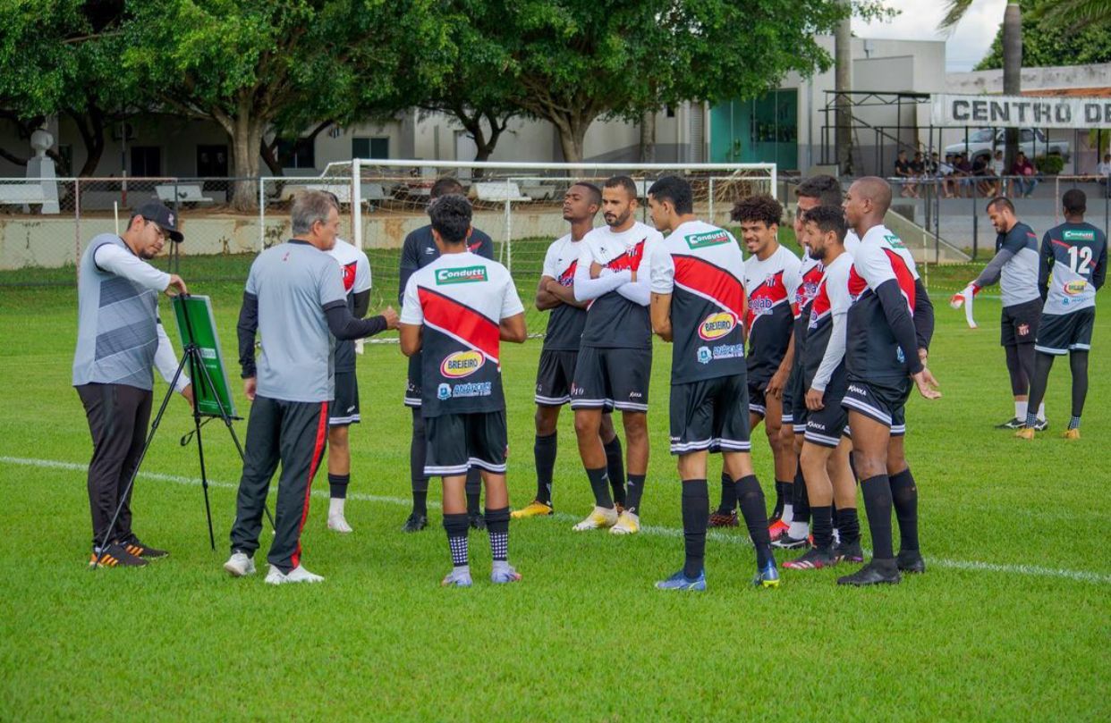 Anápolis durante treinamento