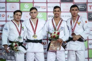 Willian Lima é prata e Jéssica Lima é bronze no Grand Slam de Antalya