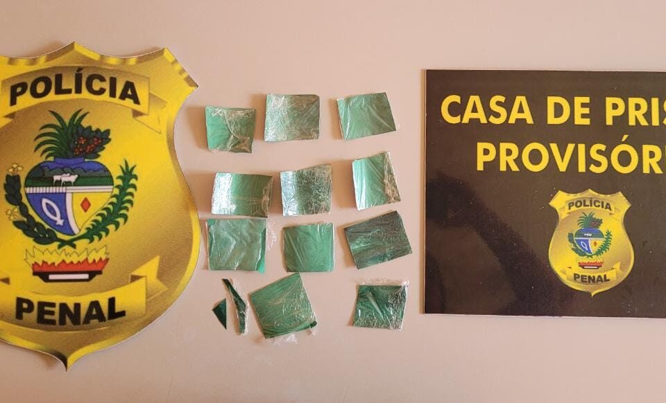 Mãe é presa ao tentar passar droga para o filho no rolo de papel higiênico na CPP de Aparecida