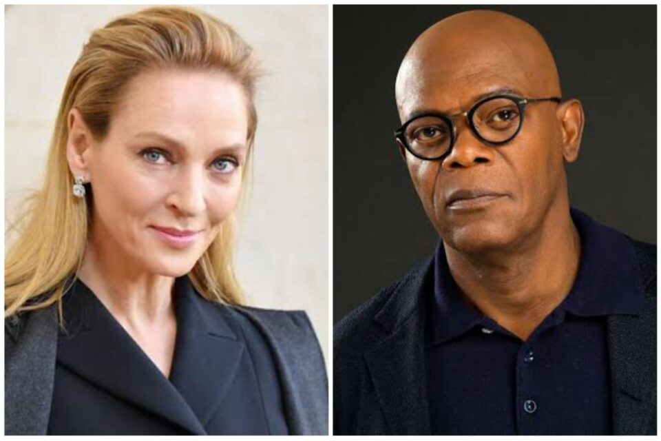 Uma Thurman Samuel L Jackson