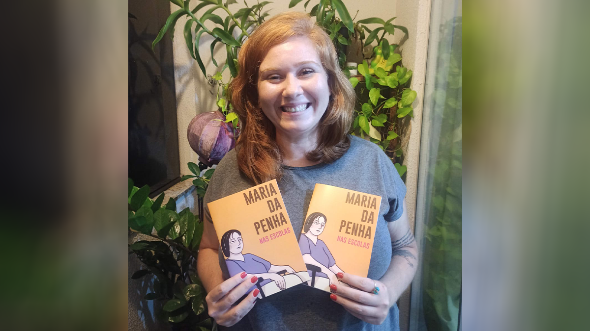 Livro que conta a história de Maria da Penha para crianças será lançado nesta segunda, em Goiânia