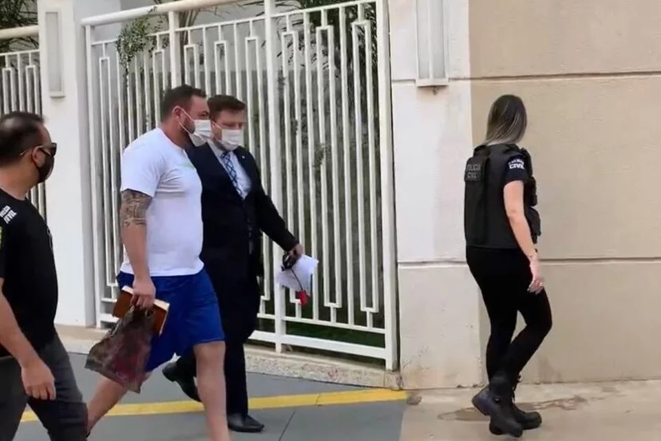 Médico Nicodemos Júnior, preso pela polícia civil no dia 08 de Outubro. (Foto: Lucas Almeida)