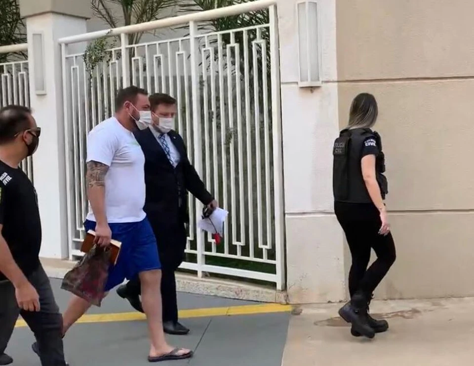 Médico Nicodemos Júnior, preso pela polícia civil no dia 08 de Outubro. (Foto: Lucas Almeida)