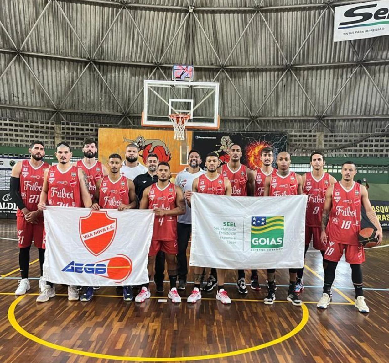 Elenco do Vila Nova/AEGB em Osasco