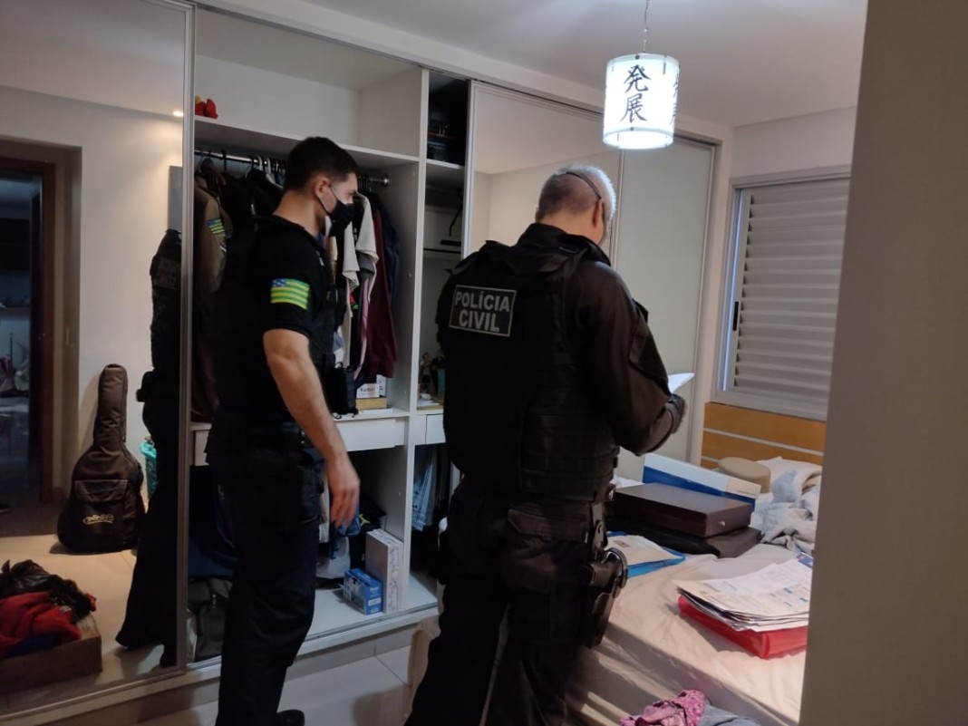 Polícia indicia 12 pessoas após investigação sobre fraude a licitações da Segurança Pública em Goiás (Foto: Polícia Civil)