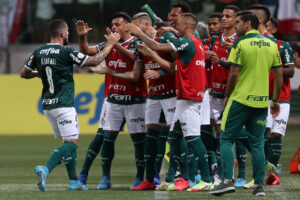 Jogadores do Palmeiras