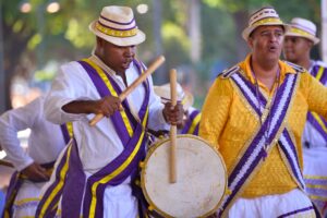 “Tambores se calaram”, afirmou Leonardo Costa, coordenador da Congada de Catalão sobre 2 anos sem eventos em Goiás. (Foto: Jucimar de Sousa/Mais Goiás)