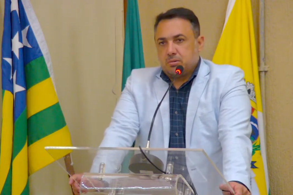 André Fortaleza, presidente da Câmara Municipal de Aparecida