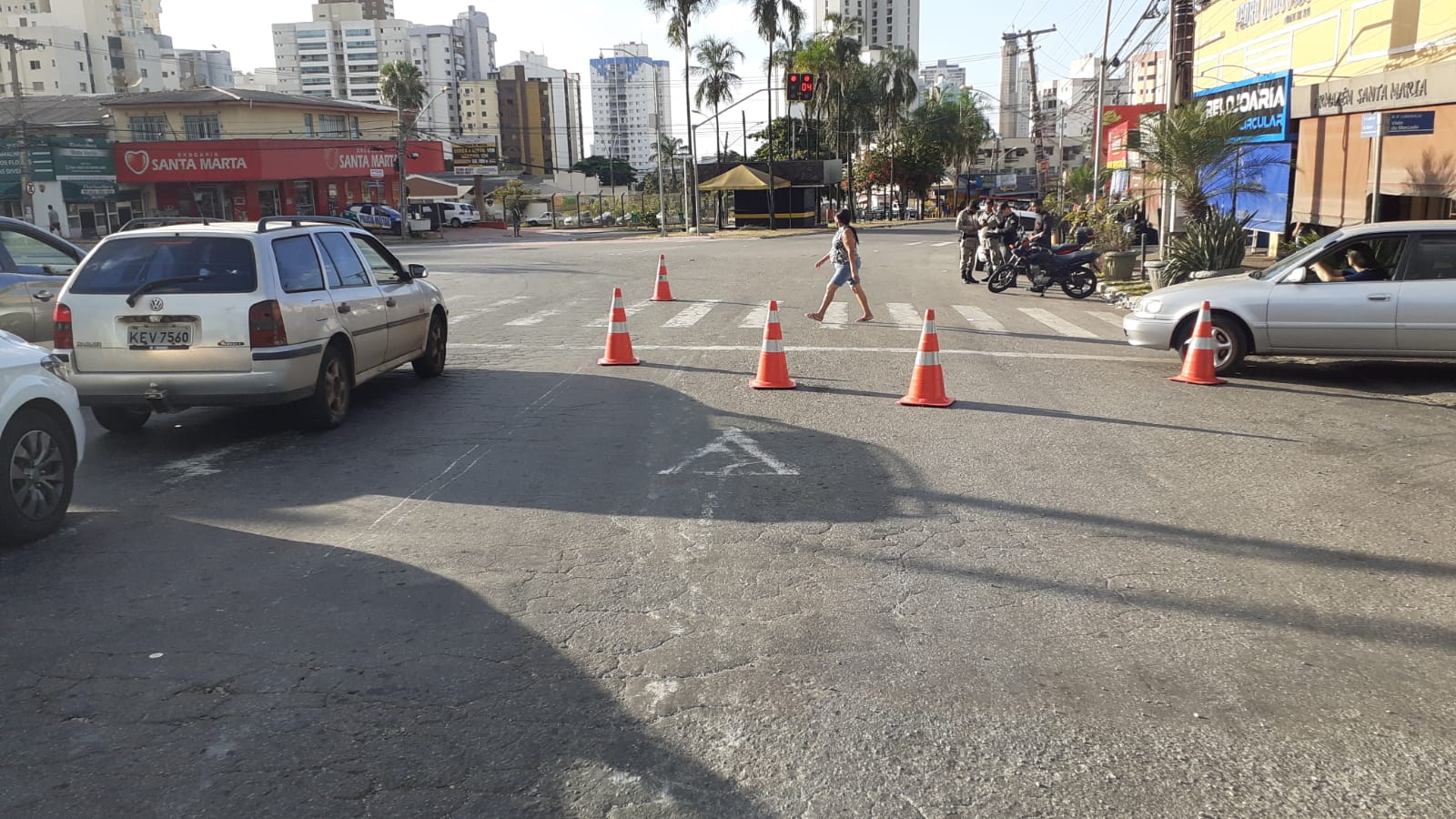 Criança de 9 anos é atropelada por motociclista sem CNH em Goiânia (Foto: DICT)