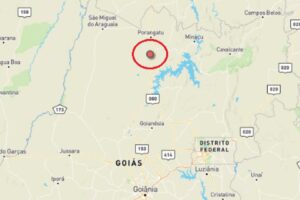 Tremor de terra em Estrela do Norte (GO) teve magnitude 3,7 na escala Richter (Foto: Reprodução -Obsis)
