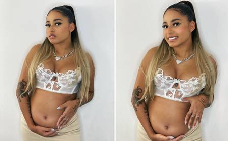 Mc Loma grávida de cinco meses