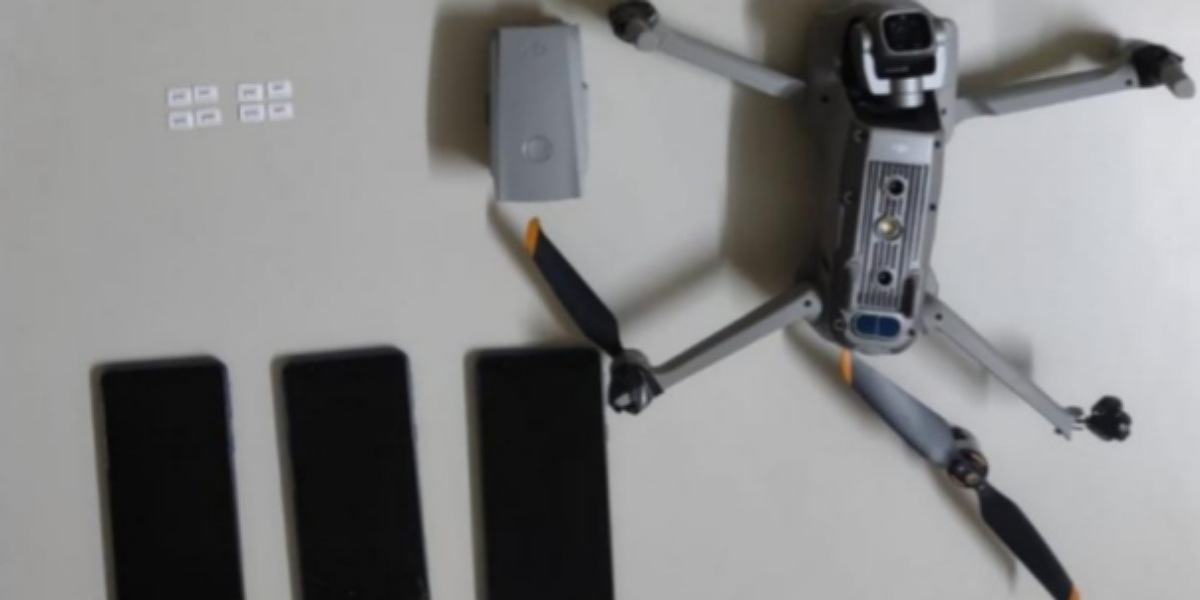 Policiais penais interceptam drone com celulares no presídio de Aparecida (GO)