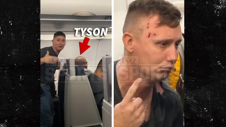 Homem socado por mike tyson