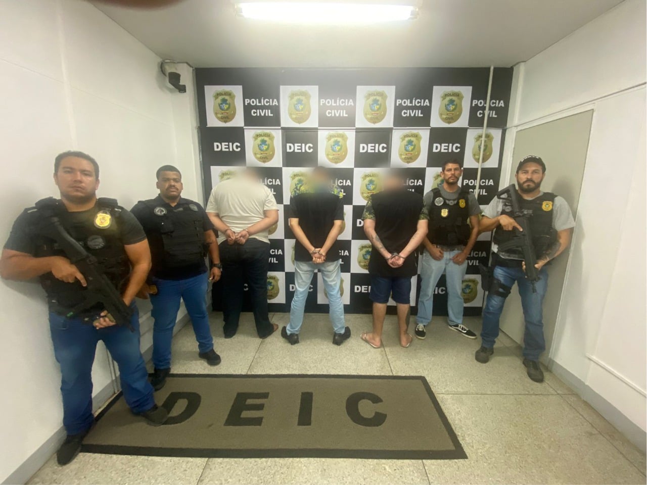 Suspeitos de tentar aplicar golpe do novo número contra servidores de segurança são presos em Goiás