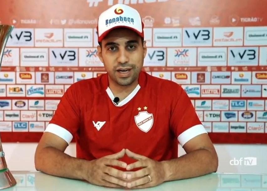 Hugo Jorge Bravo, presidente do Vila Nova