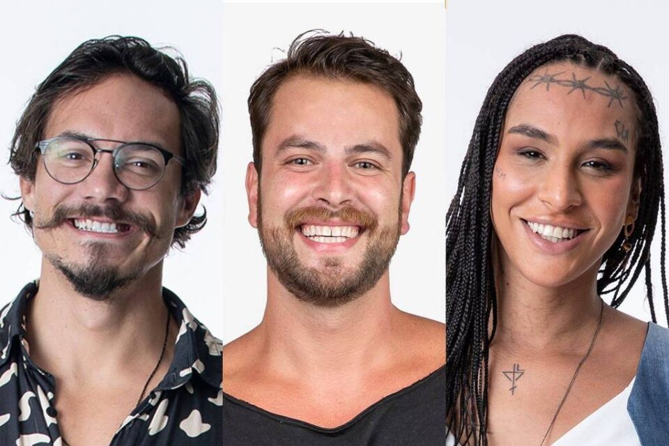 Participantes precisavam indicar uma pessoa para salvar. BBB 22: Eliezer, Gustavo e Linn da Quebrada estão no Paredão