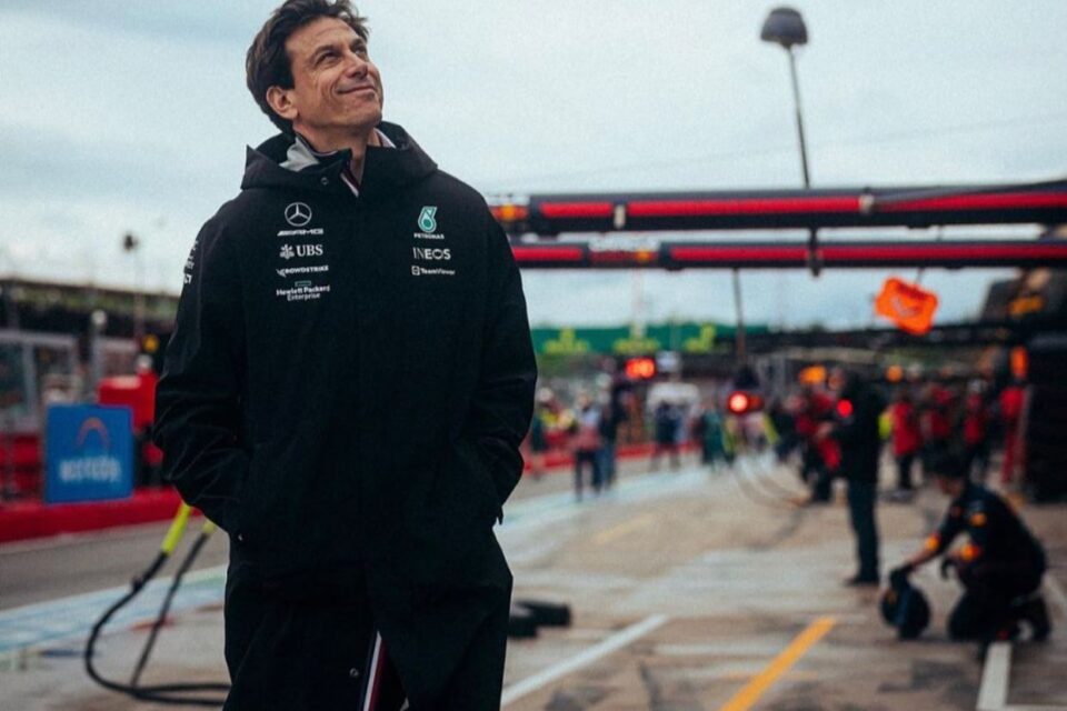 Toto Wolff, chefe da Mercedes
